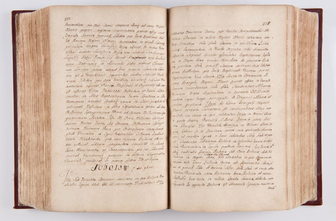 Zdjęcie nr 382 dla obiektu archiwalnego: Visitatio archidiaconatus Cracoviensis (Decanatus: Skalensis - 1727; Vitoviensis - 1727; Prossoviensis - 1728; Novi Montis - 1728; Scawinensis - 1729; Xsiążnensis - 1731; Woynicensis - 1731; Zatoriensis - 1729; Lipnicensis - 1730; Dobczycensis - 1730; Andreoviensis - 1731; Żyvecensis - 1732; Oswiemensis - 1732; Wielicensis - 1741; postea sequntur inventaria ecclesiarum decanatus Dobczycensis, Woynicensis, Andreoviensis) per R.D. Michaelem de Magna Kunice Kunicki, episcopum Arsiacensem, suffraganeum et archidiaconum Cracoviensem annis 1727 - 1741 peracta