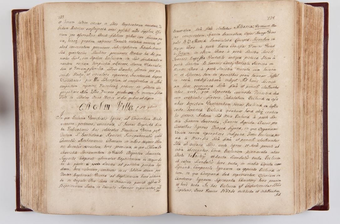 Zdjęcie nr 386 dla obiektu archiwalnego: Visitatio archidiaconatus Cracoviensis (Decanatus: Skalensis - 1727; Vitoviensis - 1727; Prossoviensis - 1728; Novi Montis - 1728; Scawinensis - 1729; Xsiążnensis - 1731; Woynicensis - 1731; Zatoriensis - 1729; Lipnicensis - 1730; Dobczycensis - 1730; Andreoviensis - 1731; Żyvecensis - 1732; Oswiemensis - 1732; Wielicensis - 1741; postea sequntur inventaria ecclesiarum decanatus Dobczycensis, Woynicensis, Andreoviensis) per R.D. Michaelem de Magna Kunice Kunicki, episcopum Arsiacensem, suffraganeum et archidiaconum Cracoviensem annis 1727 - 1741 peracta