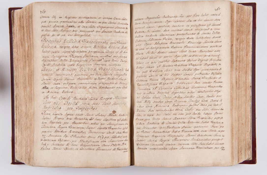 Zdjęcie nr 399 dla obiektu archiwalnego: Visitatio archidiaconatus Cracoviensis (Decanatus: Skalensis - 1727; Vitoviensis - 1727; Prossoviensis - 1728; Novi Montis - 1728; Scawinensis - 1729; Xsiążnensis - 1731; Woynicensis - 1731; Zatoriensis - 1729; Lipnicensis - 1730; Dobczycensis - 1730; Andreoviensis - 1731; Żyvecensis - 1732; Oswiemensis - 1732; Wielicensis - 1741; postea sequntur inventaria ecclesiarum decanatus Dobczycensis, Woynicensis, Andreoviensis) per R.D. Michaelem de Magna Kunice Kunicki, episcopum Arsiacensem, suffraganeum et archidiaconum Cracoviensem annis 1727 - 1741 peracta
