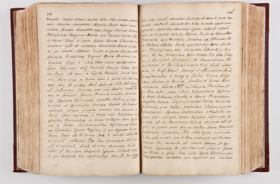 Zdjęcie nr 414 dla obiektu archiwalnego: Visitatio archidiaconatus Cracoviensis (Decanatus: Skalensis - 1727; Vitoviensis - 1727; Prossoviensis - 1728; Novi Montis - 1728; Scawinensis - 1729; Xsiążnensis - 1731; Woynicensis - 1731; Zatoriensis - 1729; Lipnicensis - 1730; Dobczycensis - 1730; Andreoviensis - 1731; Żyvecensis - 1732; Oswiemensis - 1732; Wielicensis - 1741; postea sequntur inventaria ecclesiarum decanatus Dobczycensis, Woynicensis, Andreoviensis) per R.D. Michaelem de Magna Kunice Kunicki, episcopum Arsiacensem, suffraganeum et archidiaconum Cracoviensem annis 1727 - 1741 peracta