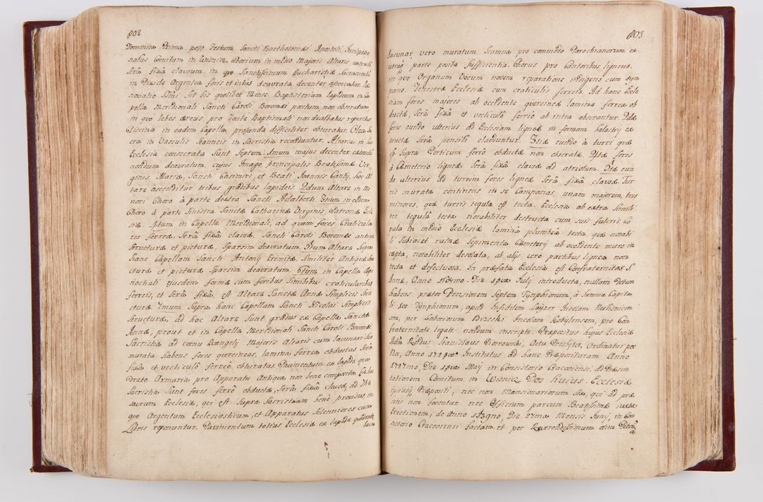 Zdjęcie nr 424 dla obiektu archiwalnego: Visitatio archidiaconatus Cracoviensis (Decanatus: Skalensis - 1727; Vitoviensis - 1727; Prossoviensis - 1728; Novi Montis - 1728; Scawinensis - 1729; Xsiążnensis - 1731; Woynicensis - 1731; Zatoriensis - 1729; Lipnicensis - 1730; Dobczycensis - 1730; Andreoviensis - 1731; Żyvecensis - 1732; Oswiemensis - 1732; Wielicensis - 1741; postea sequntur inventaria ecclesiarum decanatus Dobczycensis, Woynicensis, Andreoviensis) per R.D. Michaelem de Magna Kunice Kunicki, episcopum Arsiacensem, suffraganeum et archidiaconum Cracoviensem annis 1727 - 1741 peracta