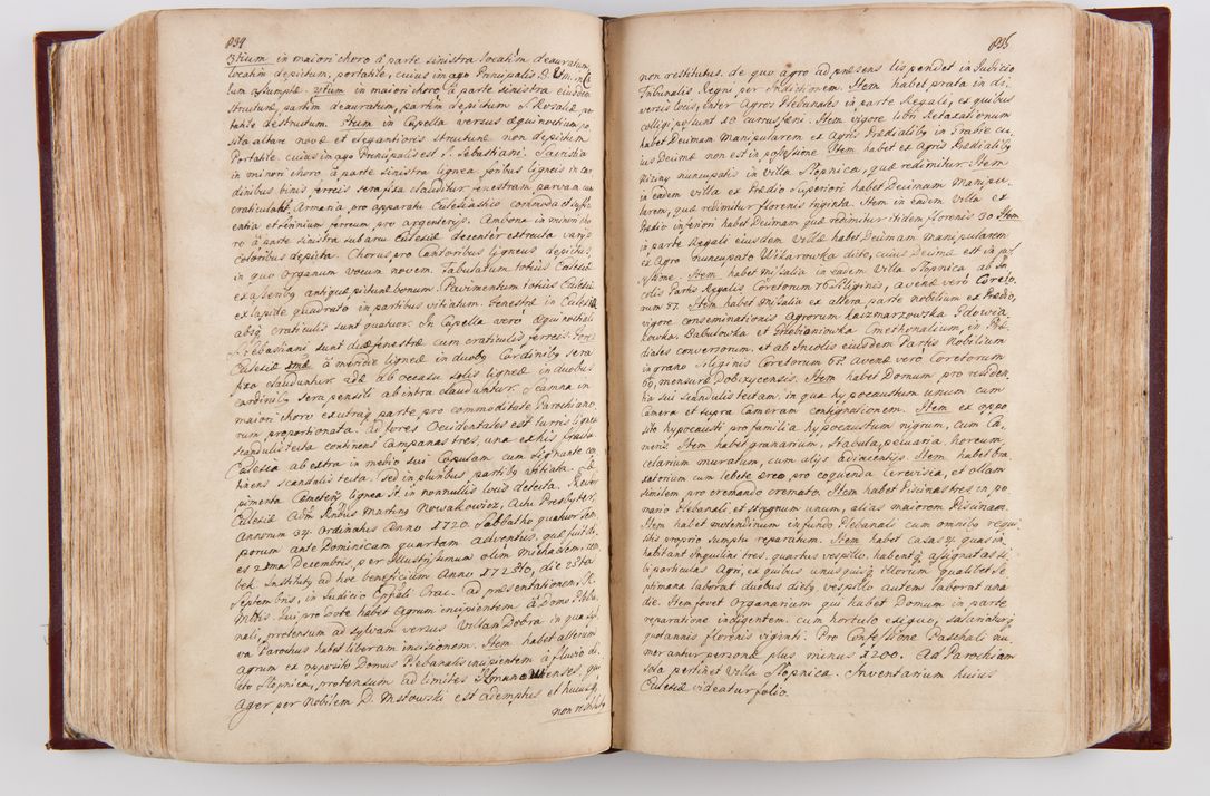 Zdjęcie nr 439 dla obiektu archiwalnego: Visitatio archidiaconatus Cracoviensis (Decanatus: Skalensis - 1727; Vitoviensis - 1727; Prossoviensis - 1728; Novi Montis - 1728; Scawinensis - 1729; Xsiążnensis - 1731; Woynicensis - 1731; Zatoriensis - 1729; Lipnicensis - 1730; Dobczycensis - 1730; Andreoviensis - 1731; Żyvecensis - 1732; Oswiemensis - 1732; Wielicensis - 1741; postea sequntur inventaria ecclesiarum decanatus Dobczycensis, Woynicensis, Andreoviensis) per R.D. Michaelem de Magna Kunice Kunicki, episcopum Arsiacensem, suffraganeum et archidiaconum Cracoviensem annis 1727 - 1741 peracta
