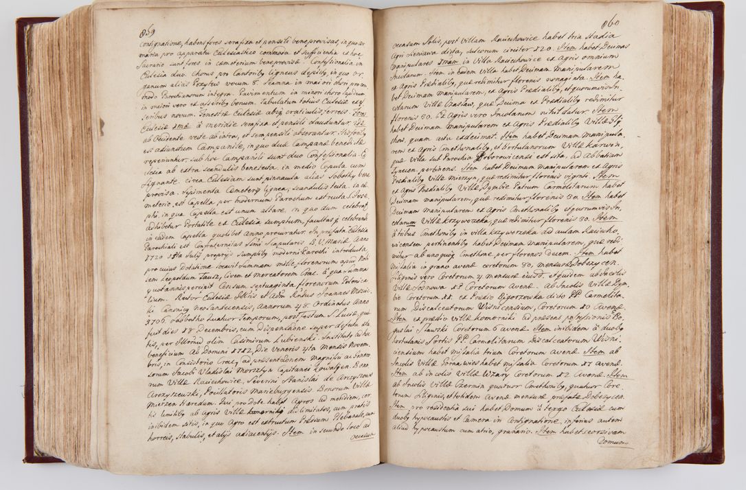 Zdjęcie nr 452 dla obiektu archiwalnego: Visitatio archidiaconatus Cracoviensis (Decanatus: Skalensis - 1727; Vitoviensis - 1727; Prossoviensis - 1728; Novi Montis - 1728; Scawinensis - 1729; Xsiążnensis - 1731; Woynicensis - 1731; Zatoriensis - 1729; Lipnicensis - 1730; Dobczycensis - 1730; Andreoviensis - 1731; Żyvecensis - 1732; Oswiemensis - 1732; Wielicensis - 1741; postea sequntur inventaria ecclesiarum decanatus Dobczycensis, Woynicensis, Andreoviensis) per R.D. Michaelem de Magna Kunice Kunicki, episcopum Arsiacensem, suffraganeum et archidiaconum Cracoviensem annis 1727 - 1741 peracta