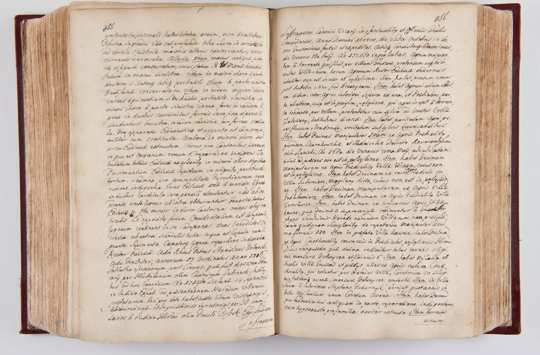Zdjęcie nr 450 dla obiektu archiwalnego: Visitatio archidiaconatus Cracoviensis (Decanatus: Skalensis - 1727; Vitoviensis - 1727; Prossoviensis - 1728; Novi Montis - 1728; Scawinensis - 1729; Xsiążnensis - 1731; Woynicensis - 1731; Zatoriensis - 1729; Lipnicensis - 1730; Dobczycensis - 1730; Andreoviensis - 1731; Żyvecensis - 1732; Oswiemensis - 1732; Wielicensis - 1741; postea sequntur inventaria ecclesiarum decanatus Dobczycensis, Woynicensis, Andreoviensis) per R.D. Michaelem de Magna Kunice Kunicki, episcopum Arsiacensem, suffraganeum et archidiaconum Cracoviensem annis 1727 - 1741 peracta