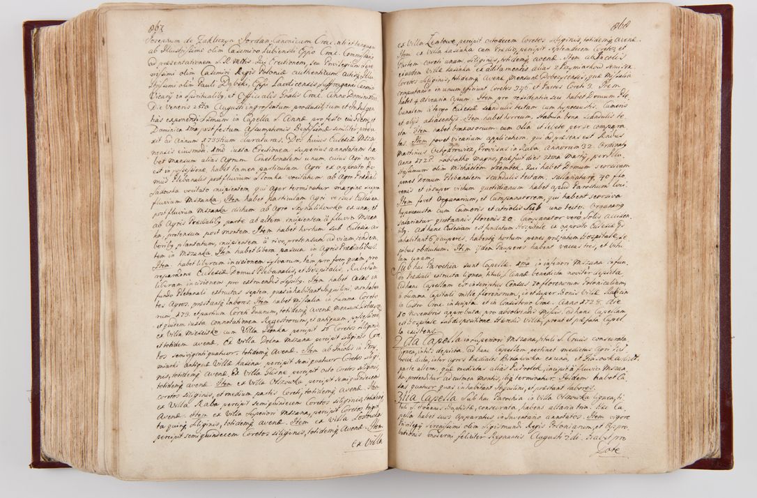 Zdjęcie nr 456 dla obiektu archiwalnego: Visitatio archidiaconatus Cracoviensis (Decanatus: Skalensis - 1727; Vitoviensis - 1727; Prossoviensis - 1728; Novi Montis - 1728; Scawinensis - 1729; Xsiążnensis - 1731; Woynicensis - 1731; Zatoriensis - 1729; Lipnicensis - 1730; Dobczycensis - 1730; Andreoviensis - 1731; Żyvecensis - 1732; Oswiemensis - 1732; Wielicensis - 1741; postea sequntur inventaria ecclesiarum decanatus Dobczycensis, Woynicensis, Andreoviensis) per R.D. Michaelem de Magna Kunice Kunicki, episcopum Arsiacensem, suffraganeum et archidiaconum Cracoviensem annis 1727 - 1741 peracta