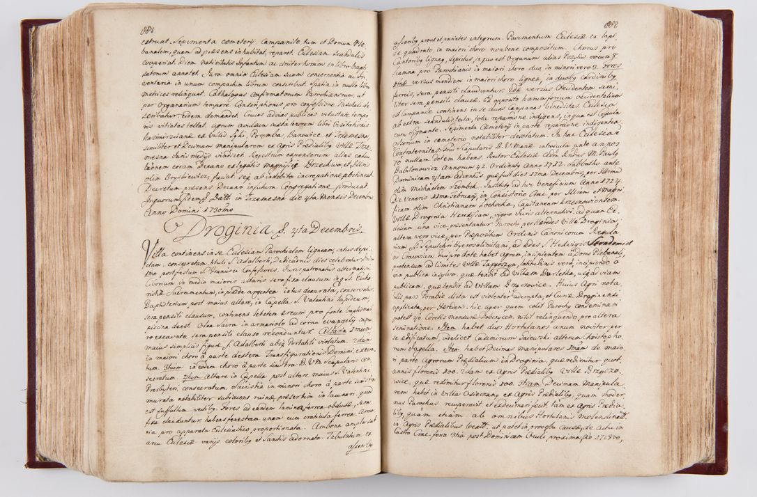 Zdjęcie nr 464 dla obiektu archiwalnego: Visitatio archidiaconatus Cracoviensis (Decanatus: Skalensis - 1727; Vitoviensis - 1727; Prossoviensis - 1728; Novi Montis - 1728; Scawinensis - 1729; Xsiążnensis - 1731; Woynicensis - 1731; Zatoriensis - 1729; Lipnicensis - 1730; Dobczycensis - 1730; Andreoviensis - 1731; Żyvecensis - 1732; Oswiemensis - 1732; Wielicensis - 1741; postea sequntur inventaria ecclesiarum decanatus Dobczycensis, Woynicensis, Andreoviensis) per R.D. Michaelem de Magna Kunice Kunicki, episcopum Arsiacensem, suffraganeum et archidiaconum Cracoviensem annis 1727 - 1741 peracta