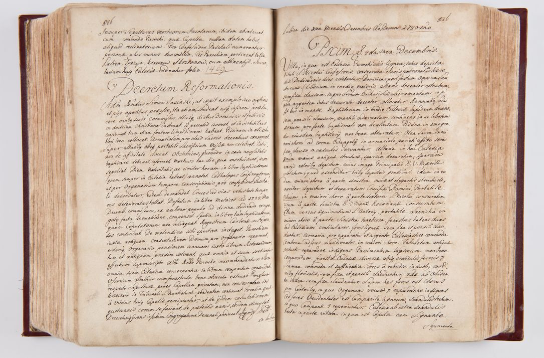 Zdjęcie nr 461 dla obiektu archiwalnego: Visitatio archidiaconatus Cracoviensis (Decanatus: Skalensis - 1727; Vitoviensis - 1727; Prossoviensis - 1728; Novi Montis - 1728; Scawinensis - 1729; Xsiążnensis - 1731; Woynicensis - 1731; Zatoriensis - 1729; Lipnicensis - 1730; Dobczycensis - 1730; Andreoviensis - 1731; Żyvecensis - 1732; Oswiemensis - 1732; Wielicensis - 1741; postea sequntur inventaria ecclesiarum decanatus Dobczycensis, Woynicensis, Andreoviensis) per R.D. Michaelem de Magna Kunice Kunicki, episcopum Arsiacensem, suffraganeum et archidiaconum Cracoviensem annis 1727 - 1741 peracta