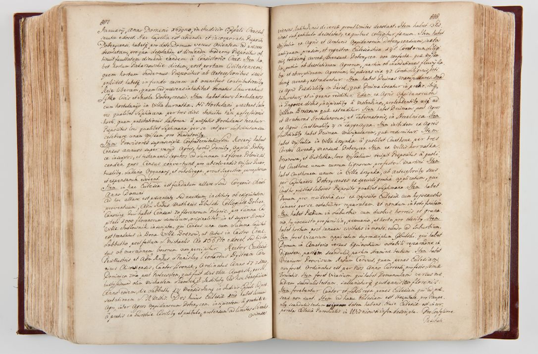 Zdjęcie nr 467 dla obiektu archiwalnego: Visitatio archidiaconatus Cracoviensis (Decanatus: Skalensis - 1727; Vitoviensis - 1727; Prossoviensis - 1728; Novi Montis - 1728; Scawinensis - 1729; Xsiążnensis - 1731; Woynicensis - 1731; Zatoriensis - 1729; Lipnicensis - 1730; Dobczycensis - 1730; Andreoviensis - 1731; Żyvecensis - 1732; Oswiemensis - 1732; Wielicensis - 1741; postea sequntur inventaria ecclesiarum decanatus Dobczycensis, Woynicensis, Andreoviensis) per R.D. Michaelem de Magna Kunice Kunicki, episcopum Arsiacensem, suffraganeum et archidiaconum Cracoviensem annis 1727 - 1741 peracta