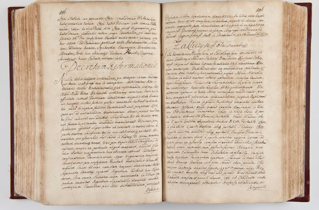 Zdjęcie nr 471 dla obiektu archiwalnego: Visitatio archidiaconatus Cracoviensis (Decanatus: Skalensis - 1727; Vitoviensis - 1727; Prossoviensis - 1728; Novi Montis - 1728; Scawinensis - 1729; Xsiążnensis - 1731; Woynicensis - 1731; Zatoriensis - 1729; Lipnicensis - 1730; Dobczycensis - 1730; Andreoviensis - 1731; Żyvecensis - 1732; Oswiemensis - 1732; Wielicensis - 1741; postea sequntur inventaria ecclesiarum decanatus Dobczycensis, Woynicensis, Andreoviensis) per R.D. Michaelem de Magna Kunice Kunicki, episcopum Arsiacensem, suffraganeum et archidiaconum Cracoviensem annis 1727 - 1741 peracta