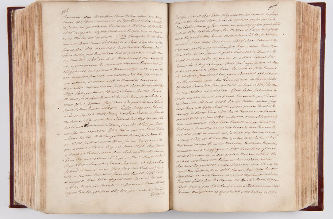 Zdjęcie nr 476 dla obiektu archiwalnego: Visitatio archidiaconatus Cracoviensis (Decanatus: Skalensis - 1727; Vitoviensis - 1727; Prossoviensis - 1728; Novi Montis - 1728; Scawinensis - 1729; Xsiążnensis - 1731; Woynicensis - 1731; Zatoriensis - 1729; Lipnicensis - 1730; Dobczycensis - 1730; Andreoviensis - 1731; Żyvecensis - 1732; Oswiemensis - 1732; Wielicensis - 1741; postea sequntur inventaria ecclesiarum decanatus Dobczycensis, Woynicensis, Andreoviensis) per R.D. Michaelem de Magna Kunice Kunicki, episcopum Arsiacensem, suffraganeum et archidiaconum Cracoviensem annis 1727 - 1741 peracta