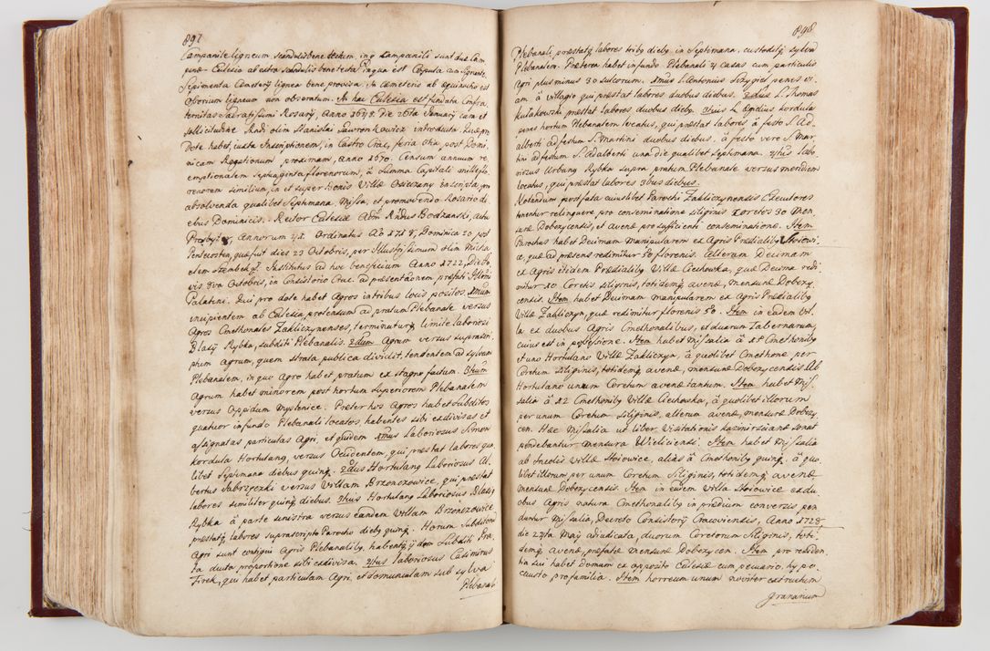 Zdjęcie nr 472 dla obiektu archiwalnego: Visitatio archidiaconatus Cracoviensis (Decanatus: Skalensis - 1727; Vitoviensis - 1727; Prossoviensis - 1728; Novi Montis - 1728; Scawinensis - 1729; Xsiążnensis - 1731; Woynicensis - 1731; Zatoriensis - 1729; Lipnicensis - 1730; Dobczycensis - 1730; Andreoviensis - 1731; Żyvecensis - 1732; Oswiemensis - 1732; Wielicensis - 1741; postea sequntur inventaria ecclesiarum decanatus Dobczycensis, Woynicensis, Andreoviensis) per R.D. Michaelem de Magna Kunice Kunicki, episcopum Arsiacensem, suffraganeum et archidiaconum Cracoviensem annis 1727 - 1741 peracta