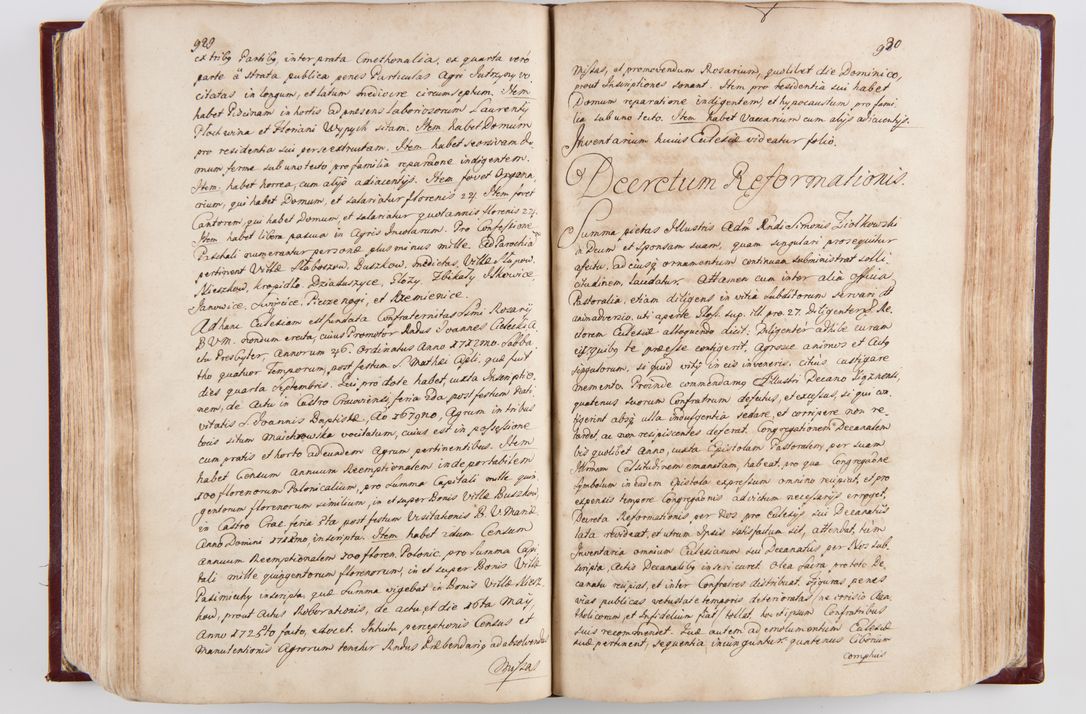 Zdjęcie nr 488 dla obiektu archiwalnego: Visitatio archidiaconatus Cracoviensis (Decanatus: Skalensis - 1727; Vitoviensis - 1727; Prossoviensis - 1728; Novi Montis - 1728; Scawinensis - 1729; Xsiążnensis - 1731; Woynicensis - 1731; Zatoriensis - 1729; Lipnicensis - 1730; Dobczycensis - 1730; Andreoviensis - 1731; Żyvecensis - 1732; Oswiemensis - 1732; Wielicensis - 1741; postea sequntur inventaria ecclesiarum decanatus Dobczycensis, Woynicensis, Andreoviensis) per R.D. Michaelem de Magna Kunice Kunicki, episcopum Arsiacensem, suffraganeum et archidiaconum Cracoviensem annis 1727 - 1741 peracta