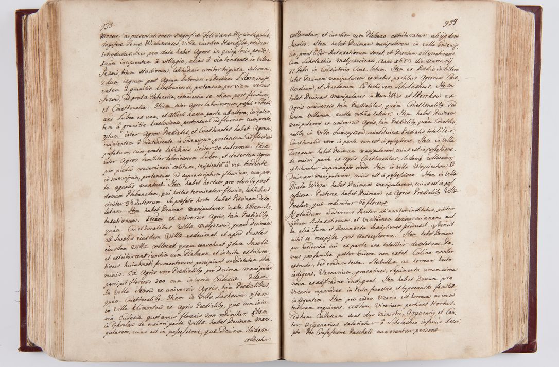 Zdjęcie nr 490 dla obiektu archiwalnego: Visitatio archidiaconatus Cracoviensis (Decanatus: Skalensis - 1727; Vitoviensis - 1727; Prossoviensis - 1728; Novi Montis - 1728; Scawinensis - 1729; Xsiążnensis - 1731; Woynicensis - 1731; Zatoriensis - 1729; Lipnicensis - 1730; Dobczycensis - 1730; Andreoviensis - 1731; Żyvecensis - 1732; Oswiemensis - 1732; Wielicensis - 1741; postea sequntur inventaria ecclesiarum decanatus Dobczycensis, Woynicensis, Andreoviensis) per R.D. Michaelem de Magna Kunice Kunicki, episcopum Arsiacensem, suffraganeum et archidiaconum Cracoviensem annis 1727 - 1741 peracta