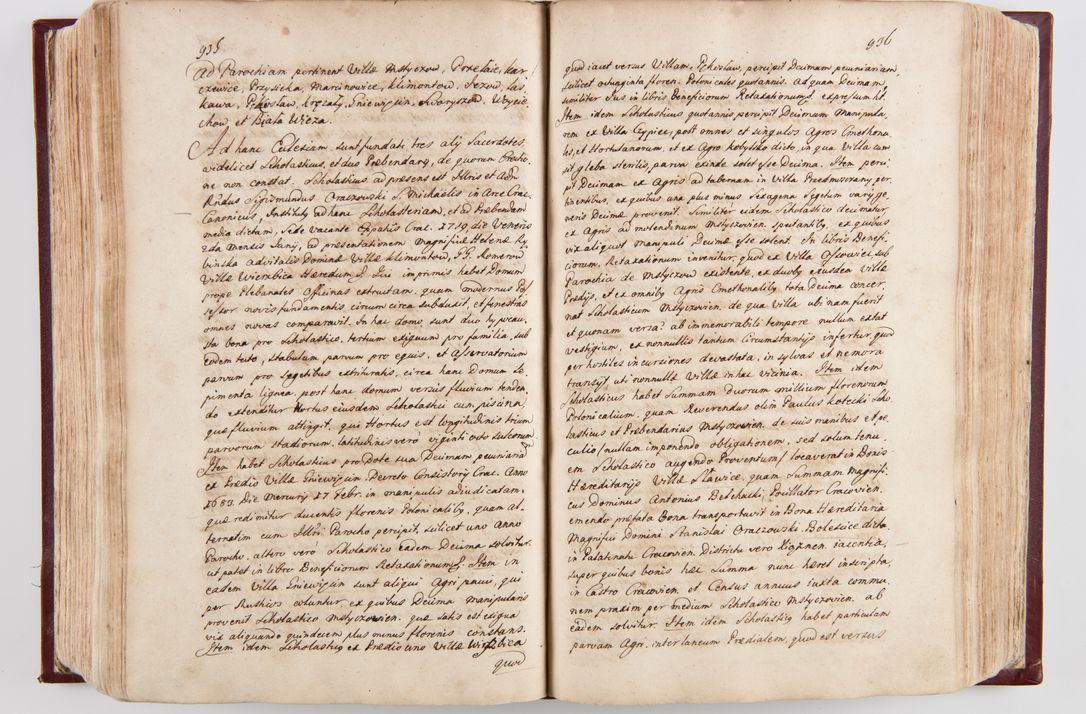 Zdjęcie nr 491 dla obiektu archiwalnego: Visitatio archidiaconatus Cracoviensis (Decanatus: Skalensis - 1727; Vitoviensis - 1727; Prossoviensis - 1728; Novi Montis - 1728; Scawinensis - 1729; Xsiążnensis - 1731; Woynicensis - 1731; Zatoriensis - 1729; Lipnicensis - 1730; Dobczycensis - 1730; Andreoviensis - 1731; Żyvecensis - 1732; Oswiemensis - 1732; Wielicensis - 1741; postea sequntur inventaria ecclesiarum decanatus Dobczycensis, Woynicensis, Andreoviensis) per R.D. Michaelem de Magna Kunice Kunicki, episcopum Arsiacensem, suffraganeum et archidiaconum Cracoviensem annis 1727 - 1741 peracta