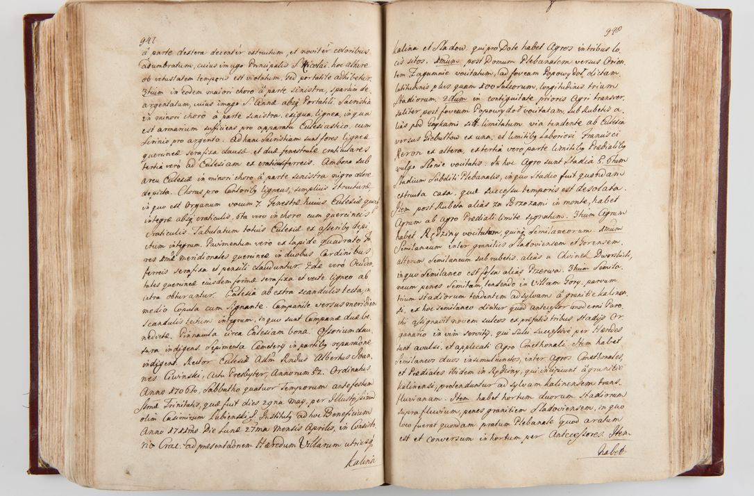 Zdjęcie nr 498 dla obiektu archiwalnego: Visitatio archidiaconatus Cracoviensis (Decanatus: Skalensis - 1727; Vitoviensis - 1727; Prossoviensis - 1728; Novi Montis - 1728; Scawinensis - 1729; Xsiążnensis - 1731; Woynicensis - 1731; Zatoriensis - 1729; Lipnicensis - 1730; Dobczycensis - 1730; Andreoviensis - 1731; Żyvecensis - 1732; Oswiemensis - 1732; Wielicensis - 1741; postea sequntur inventaria ecclesiarum decanatus Dobczycensis, Woynicensis, Andreoviensis) per R.D. Michaelem de Magna Kunice Kunicki, episcopum Arsiacensem, suffraganeum et archidiaconum Cracoviensem annis 1727 - 1741 peracta