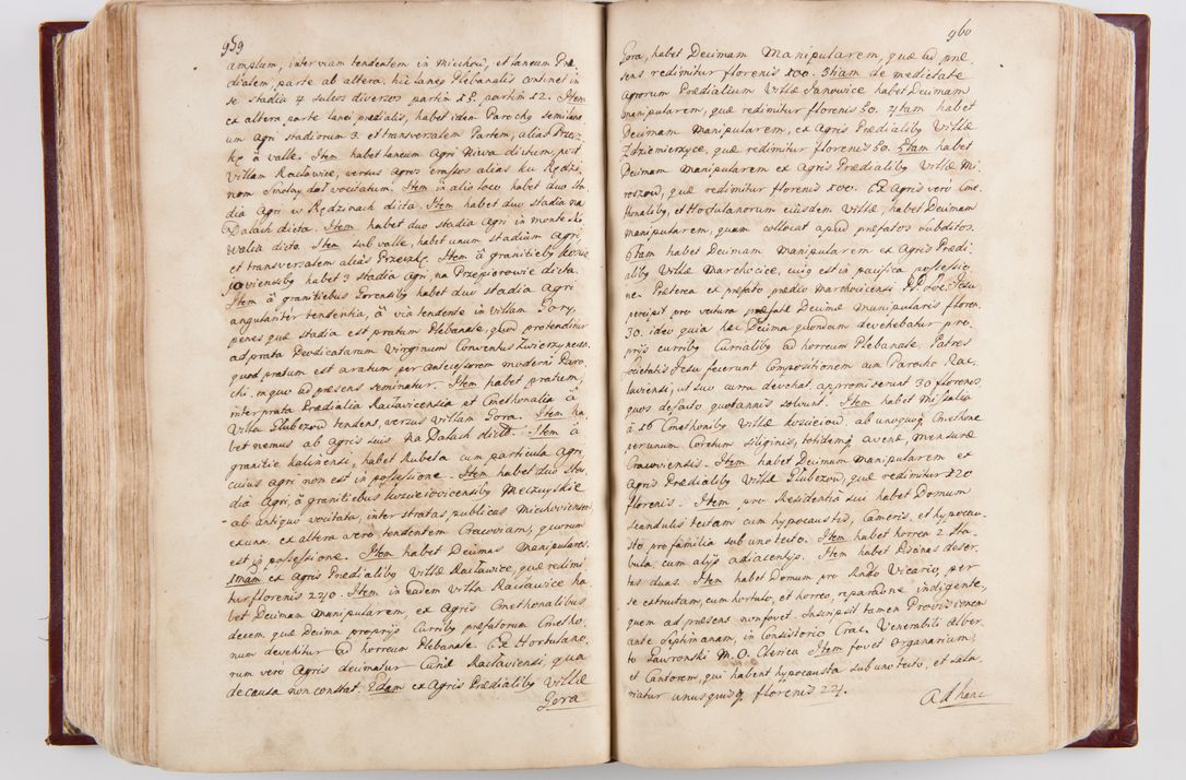 Zdjęcie nr 504 dla obiektu archiwalnego: Visitatio archidiaconatus Cracoviensis (Decanatus: Skalensis - 1727; Vitoviensis - 1727; Prossoviensis - 1728; Novi Montis - 1728; Scawinensis - 1729; Xsiążnensis - 1731; Woynicensis - 1731; Zatoriensis - 1729; Lipnicensis - 1730; Dobczycensis - 1730; Andreoviensis - 1731; Żyvecensis - 1732; Oswiemensis - 1732; Wielicensis - 1741; postea sequntur inventaria ecclesiarum decanatus Dobczycensis, Woynicensis, Andreoviensis) per R.D. Michaelem de Magna Kunice Kunicki, episcopum Arsiacensem, suffraganeum et archidiaconum Cracoviensem annis 1727 - 1741 peracta