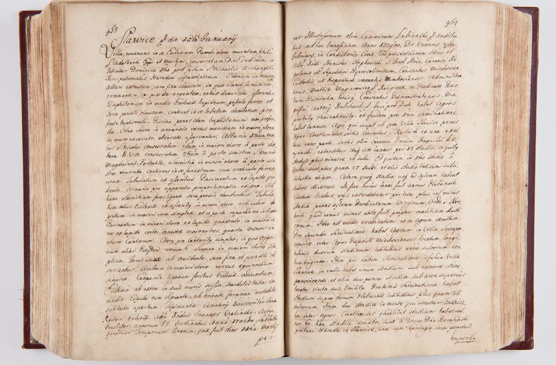 Zdjęcie nr 501 dla obiektu archiwalnego: Visitatio archidiaconatus Cracoviensis (Decanatus: Skalensis - 1727; Vitoviensis - 1727; Prossoviensis - 1728; Novi Montis - 1728; Scawinensis - 1729; Xsiążnensis - 1731; Woynicensis - 1731; Zatoriensis - 1729; Lipnicensis - 1730; Dobczycensis - 1730; Andreoviensis - 1731; Żyvecensis - 1732; Oswiemensis - 1732; Wielicensis - 1741; postea sequntur inventaria ecclesiarum decanatus Dobczycensis, Woynicensis, Andreoviensis) per R.D. Michaelem de Magna Kunice Kunicki, episcopum Arsiacensem, suffraganeum et archidiaconum Cracoviensem annis 1727 - 1741 peracta