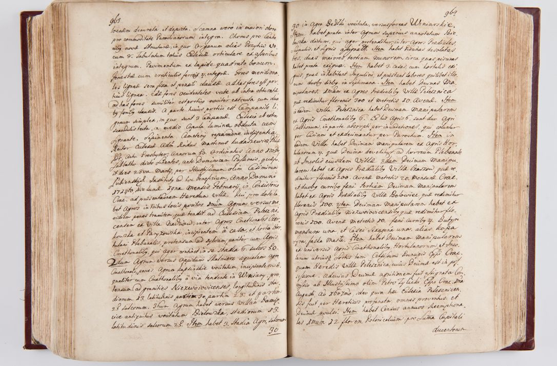 Zdjęcie nr 506 dla obiektu archiwalnego: Visitatio archidiaconatus Cracoviensis (Decanatus: Skalensis - 1727; Vitoviensis - 1727; Prossoviensis - 1728; Novi Montis - 1728; Scawinensis - 1729; Xsiążnensis - 1731; Woynicensis - 1731; Zatoriensis - 1729; Lipnicensis - 1730; Dobczycensis - 1730; Andreoviensis - 1731; Żyvecensis - 1732; Oswiemensis - 1732; Wielicensis - 1741; postea sequntur inventaria ecclesiarum decanatus Dobczycensis, Woynicensis, Andreoviensis) per R.D. Michaelem de Magna Kunice Kunicki, episcopum Arsiacensem, suffraganeum et archidiaconum Cracoviensem annis 1727 - 1741 peracta