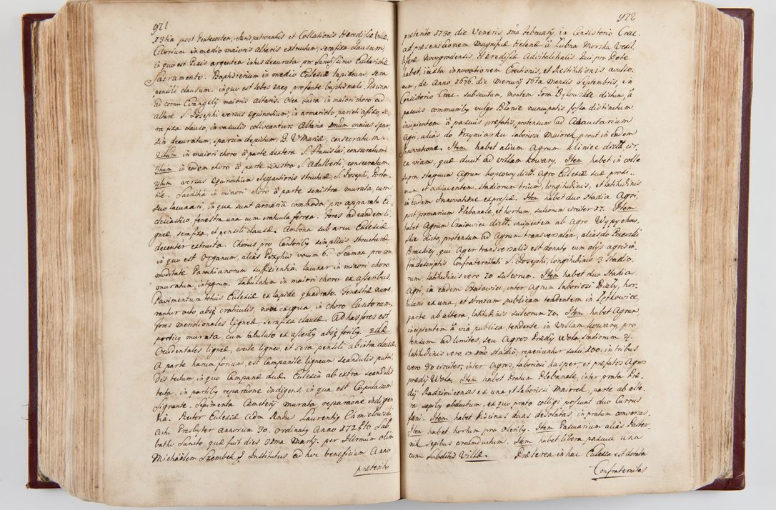 Zdjęcie nr 510 dla obiektu archiwalnego: Visitatio archidiaconatus Cracoviensis (Decanatus: Skalensis - 1727; Vitoviensis - 1727; Prossoviensis - 1728; Novi Montis - 1728; Scawinensis - 1729; Xsiążnensis - 1731; Woynicensis - 1731; Zatoriensis - 1729; Lipnicensis - 1730; Dobczycensis - 1730; Andreoviensis - 1731; Żyvecensis - 1732; Oswiemensis - 1732; Wielicensis - 1741; postea sequntur inventaria ecclesiarum decanatus Dobczycensis, Woynicensis, Andreoviensis) per R.D. Michaelem de Magna Kunice Kunicki, episcopum Arsiacensem, suffraganeum et archidiaconum Cracoviensem annis 1727 - 1741 peracta