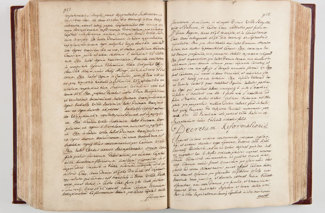 Zdjęcie nr 512 dla obiektu archiwalnego: Visitatio archidiaconatus Cracoviensis (Decanatus: Skalensis - 1727; Vitoviensis - 1727; Prossoviensis - 1728; Novi Montis - 1728; Scawinensis - 1729; Xsiążnensis - 1731; Woynicensis - 1731; Zatoriensis - 1729; Lipnicensis - 1730; Dobczycensis - 1730; Andreoviensis - 1731; Żyvecensis - 1732; Oswiemensis - 1732; Wielicensis - 1741; postea sequntur inventaria ecclesiarum decanatus Dobczycensis, Woynicensis, Andreoviensis) per R.D. Michaelem de Magna Kunice Kunicki, episcopum Arsiacensem, suffraganeum et archidiaconum Cracoviensem annis 1727 - 1741 peracta