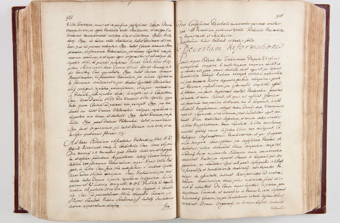 Zdjęcie nr 514 dla obiektu archiwalnego: Visitatio archidiaconatus Cracoviensis (Decanatus: Skalensis - 1727; Vitoviensis - 1727; Prossoviensis - 1728; Novi Montis - 1728; Scawinensis - 1729; Xsiążnensis - 1731; Woynicensis - 1731; Zatoriensis - 1729; Lipnicensis - 1730; Dobczycensis - 1730; Andreoviensis - 1731; Żyvecensis - 1732; Oswiemensis - 1732; Wielicensis - 1741; postea sequntur inventaria ecclesiarum decanatus Dobczycensis, Woynicensis, Andreoviensis) per R.D. Michaelem de Magna Kunice Kunicki, episcopum Arsiacensem, suffraganeum et archidiaconum Cracoviensem annis 1727 - 1741 peracta