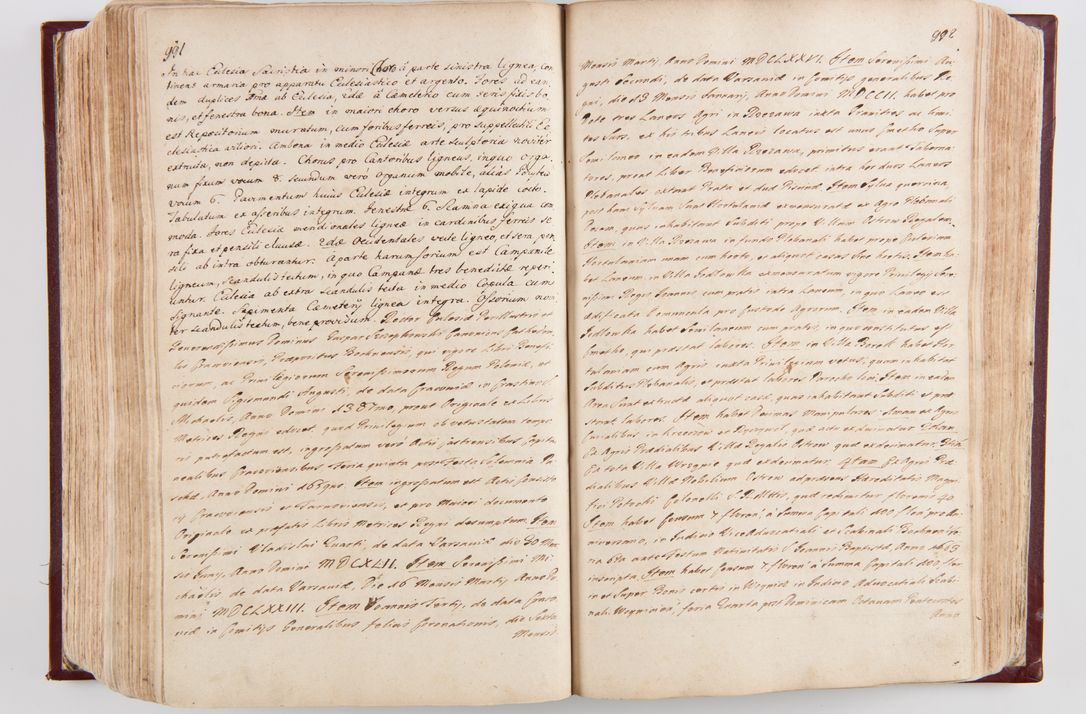 Zdjęcie nr 521 dla obiektu archiwalnego: Visitatio archidiaconatus Cracoviensis (Decanatus: Skalensis - 1727; Vitoviensis - 1727; Prossoviensis - 1728; Novi Montis - 1728; Scawinensis - 1729; Xsiążnensis - 1731; Woynicensis - 1731; Zatoriensis - 1729; Lipnicensis - 1730; Dobczycensis - 1730; Andreoviensis - 1731; Żyvecensis - 1732; Oswiemensis - 1732; Wielicensis - 1741; postea sequntur inventaria ecclesiarum decanatus Dobczycensis, Woynicensis, Andreoviensis) per R.D. Michaelem de Magna Kunice Kunicki, episcopum Arsiacensem, suffraganeum et archidiaconum Cracoviensem annis 1727 - 1741 peracta