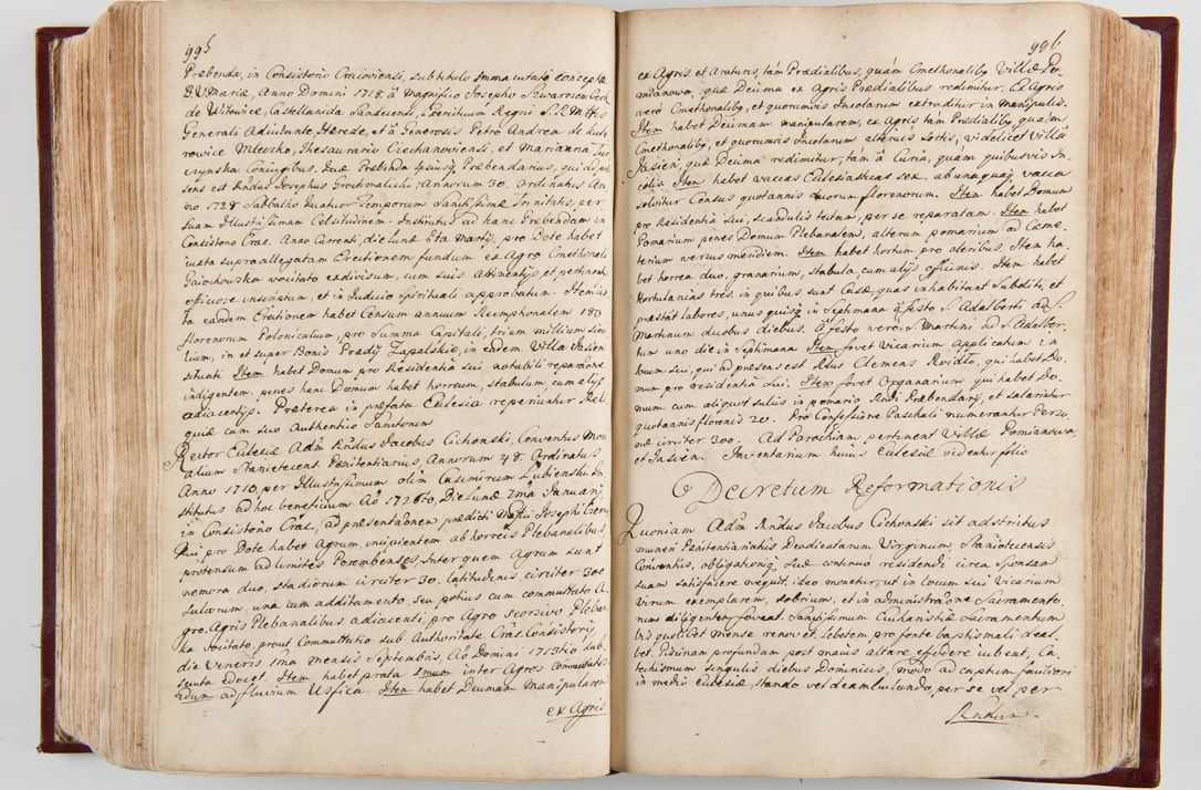 Zdjęcie nr 524 dla obiektu archiwalnego: Visitatio archidiaconatus Cracoviensis (Decanatus: Skalensis - 1727; Vitoviensis - 1727; Prossoviensis - 1728; Novi Montis - 1728; Scawinensis - 1729; Xsiążnensis - 1731; Woynicensis - 1731; Zatoriensis - 1729; Lipnicensis - 1730; Dobczycensis - 1730; Andreoviensis - 1731; Żyvecensis - 1732; Oswiemensis - 1732; Wielicensis - 1741; postea sequntur inventaria ecclesiarum decanatus Dobczycensis, Woynicensis, Andreoviensis) per R.D. Michaelem de Magna Kunice Kunicki, episcopum Arsiacensem, suffraganeum et archidiaconum Cracoviensem annis 1727 - 1741 peracta