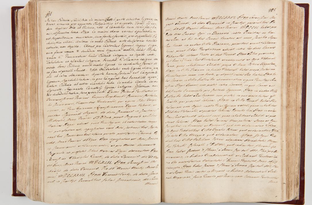 Zdjęcie nr 522 dla obiektu archiwalnego: Visitatio archidiaconatus Cracoviensis (Decanatus: Skalensis - 1727; Vitoviensis - 1727; Prossoviensis - 1728; Novi Montis - 1728; Scawinensis - 1729; Xsiążnensis - 1731; Woynicensis - 1731; Zatoriensis - 1729; Lipnicensis - 1730; Dobczycensis - 1730; Andreoviensis - 1731; Żyvecensis - 1732; Oswiemensis - 1732; Wielicensis - 1741; postea sequntur inventaria ecclesiarum decanatus Dobczycensis, Woynicensis, Andreoviensis) per R.D. Michaelem de Magna Kunice Kunicki, episcopum Arsiacensem, suffraganeum et archidiaconum Cracoviensem annis 1727 - 1741 peracta