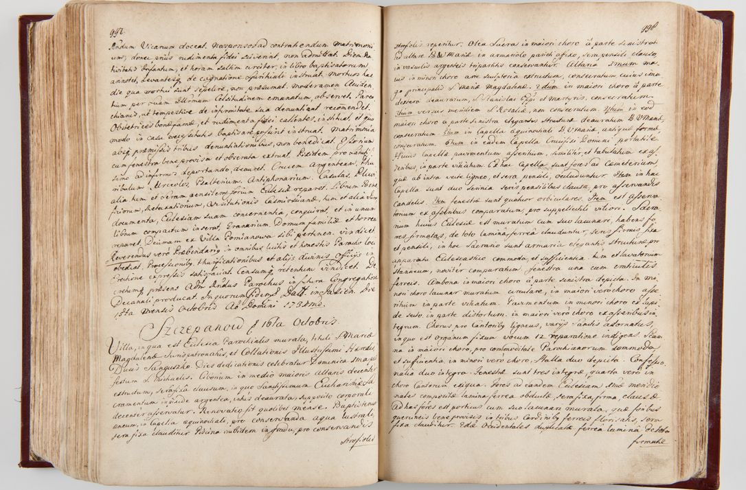 Zdjęcie nr 525 dla obiektu archiwalnego: Visitatio archidiaconatus Cracoviensis (Decanatus: Skalensis - 1727; Vitoviensis - 1727; Prossoviensis - 1728; Novi Montis - 1728; Scawinensis - 1729; Xsiążnensis - 1731; Woynicensis - 1731; Zatoriensis - 1729; Lipnicensis - 1730; Dobczycensis - 1730; Andreoviensis - 1731; Żyvecensis - 1732; Oswiemensis - 1732; Wielicensis - 1741; postea sequntur inventaria ecclesiarum decanatus Dobczycensis, Woynicensis, Andreoviensis) per R.D. Michaelem de Magna Kunice Kunicki, episcopum Arsiacensem, suffraganeum et archidiaconum Cracoviensem annis 1727 - 1741 peracta