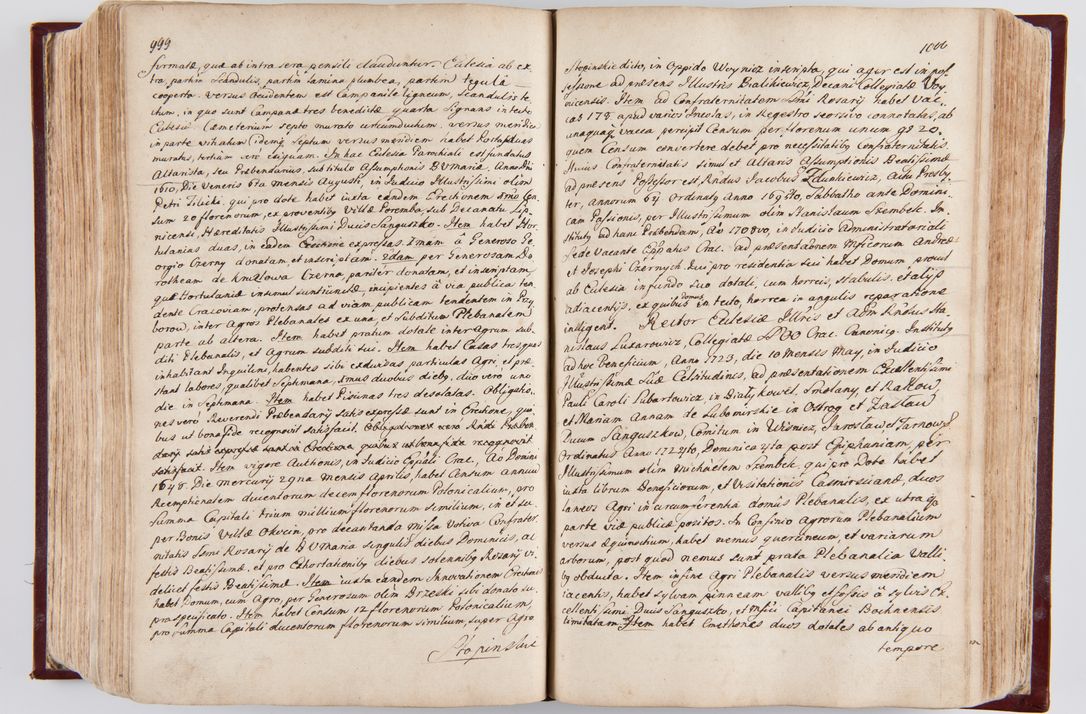 Zdjęcie nr 526 dla obiektu archiwalnego: Visitatio archidiaconatus Cracoviensis (Decanatus: Skalensis - 1727; Vitoviensis - 1727; Prossoviensis - 1728; Novi Montis - 1728; Scawinensis - 1729; Xsiążnensis - 1731; Woynicensis - 1731; Zatoriensis - 1729; Lipnicensis - 1730; Dobczycensis - 1730; Andreoviensis - 1731; Żyvecensis - 1732; Oswiemensis - 1732; Wielicensis - 1741; postea sequntur inventaria ecclesiarum decanatus Dobczycensis, Woynicensis, Andreoviensis) per R.D. Michaelem de Magna Kunice Kunicki, episcopum Arsiacensem, suffraganeum et archidiaconum Cracoviensem annis 1727 - 1741 peracta