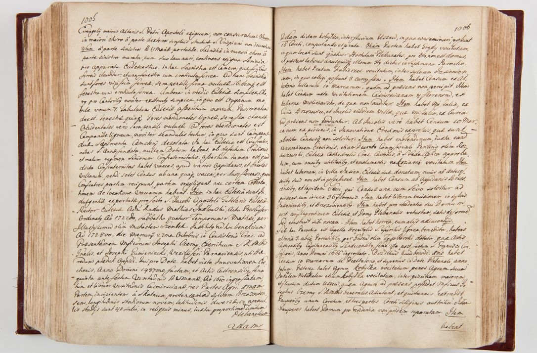 Zdjęcie nr 529 dla obiektu archiwalnego: Visitatio archidiaconatus Cracoviensis (Decanatus: Skalensis - 1727; Vitoviensis - 1727; Prossoviensis - 1728; Novi Montis - 1728; Scawinensis - 1729; Xsiążnensis - 1731; Woynicensis - 1731; Zatoriensis - 1729; Lipnicensis - 1730; Dobczycensis - 1730; Andreoviensis - 1731; Żyvecensis - 1732; Oswiemensis - 1732; Wielicensis - 1741; postea sequntur inventaria ecclesiarum decanatus Dobczycensis, Woynicensis, Andreoviensis) per R.D. Michaelem de Magna Kunice Kunicki, episcopum Arsiacensem, suffraganeum et archidiaconum Cracoviensem annis 1727 - 1741 peracta