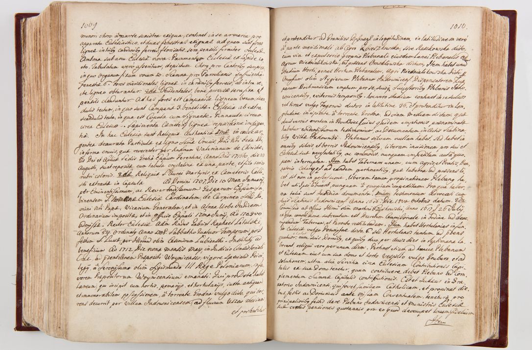 Zdjęcie nr 531 dla obiektu archiwalnego: Visitatio archidiaconatus Cracoviensis (Decanatus: Skalensis - 1727; Vitoviensis - 1727; Prossoviensis - 1728; Novi Montis - 1728; Scawinensis - 1729; Xsiążnensis - 1731; Woynicensis - 1731; Zatoriensis - 1729; Lipnicensis - 1730; Dobczycensis - 1730; Andreoviensis - 1731; Żyvecensis - 1732; Oswiemensis - 1732; Wielicensis - 1741; postea sequntur inventaria ecclesiarum decanatus Dobczycensis, Woynicensis, Andreoviensis) per R.D. Michaelem de Magna Kunice Kunicki, episcopum Arsiacensem, suffraganeum et archidiaconum Cracoviensem annis 1727 - 1741 peracta