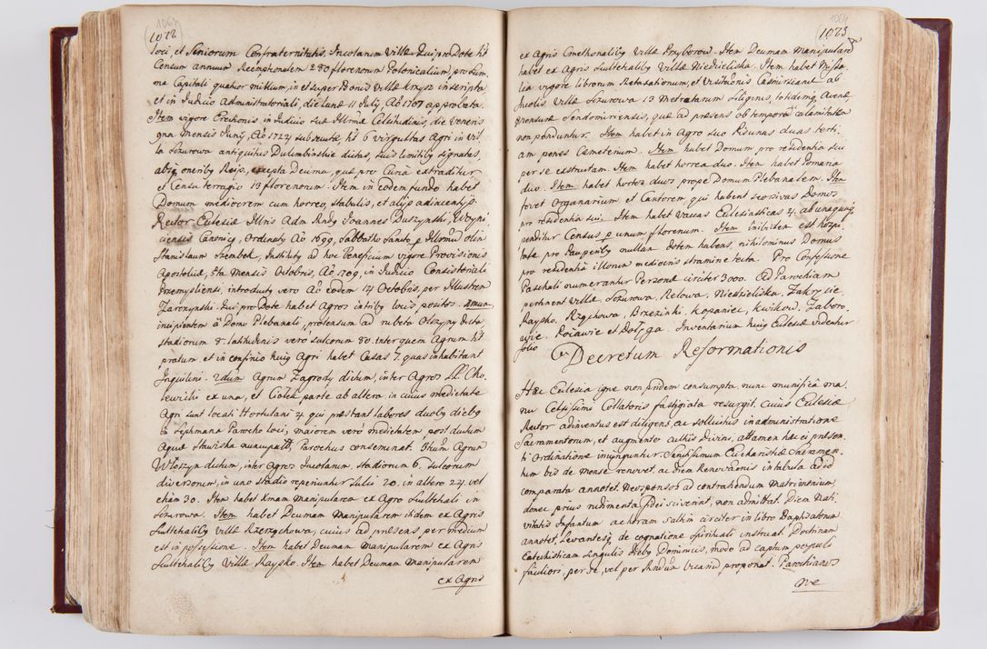 Zdjęcie nr 562 dla obiektu archiwalnego: Visitatio archidiaconatus Cracoviensis (Decanatus: Skalensis - 1727; Vitoviensis - 1727; Prossoviensis - 1728; Novi Montis - 1728; Scawinensis - 1729; Xsiążnensis - 1731; Woynicensis - 1731; Zatoriensis - 1729; Lipnicensis - 1730; Dobczycensis - 1730; Andreoviensis - 1731; Żyvecensis - 1732; Oswiemensis - 1732; Wielicensis - 1741; postea sequntur inventaria ecclesiarum decanatus Dobczycensis, Woynicensis, Andreoviensis) per R.D. Michaelem de Magna Kunice Kunicki, episcopum Arsiacensem, suffraganeum et archidiaconum Cracoviensem annis 1727 - 1741 peracta