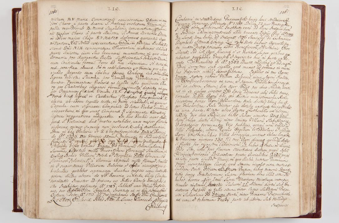 Zdjęcie nr 567 dla obiektu archiwalnego: Visitatio archidiaconatus Cracoviensis (Decanatus: Skalensis - 1727; Vitoviensis - 1727; Prossoviensis - 1728; Novi Montis - 1728; Scawinensis - 1729; Xsiążnensis - 1731; Woynicensis - 1731; Zatoriensis - 1729; Lipnicensis - 1730; Dobczycensis - 1730; Andreoviensis - 1731; Żyvecensis - 1732; Oswiemensis - 1732; Wielicensis - 1741; postea sequntur inventaria ecclesiarum decanatus Dobczycensis, Woynicensis, Andreoviensis) per R.D. Michaelem de Magna Kunice Kunicki, episcopum Arsiacensem, suffraganeum et archidiaconum Cracoviensem annis 1727 - 1741 peracta