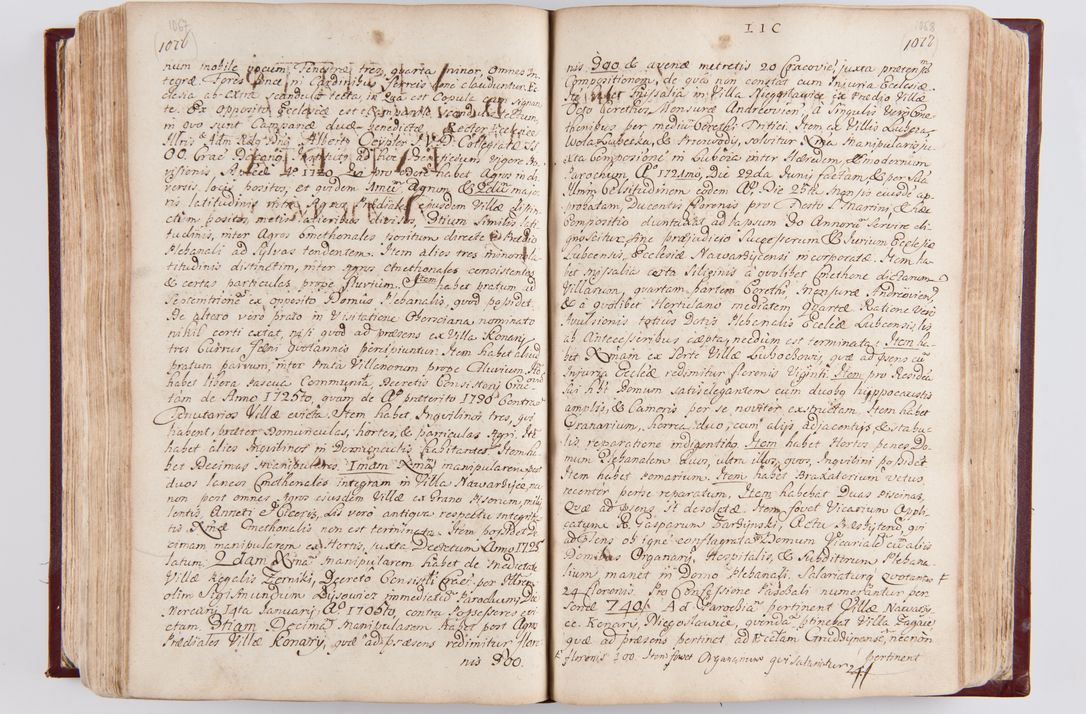 Zdjęcie nr 564 dla obiektu archiwalnego: Visitatio archidiaconatus Cracoviensis (Decanatus: Skalensis - 1727; Vitoviensis - 1727; Prossoviensis - 1728; Novi Montis - 1728; Scawinensis - 1729; Xsiążnensis - 1731; Woynicensis - 1731; Zatoriensis - 1729; Lipnicensis - 1730; Dobczycensis - 1730; Andreoviensis - 1731; Żyvecensis - 1732; Oswiemensis - 1732; Wielicensis - 1741; postea sequntur inventaria ecclesiarum decanatus Dobczycensis, Woynicensis, Andreoviensis) per R.D. Michaelem de Magna Kunice Kunicki, episcopum Arsiacensem, suffraganeum et archidiaconum Cracoviensem annis 1727 - 1741 peracta