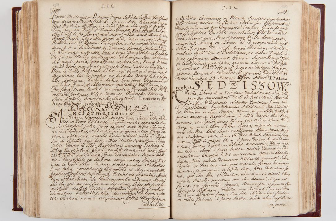 Zdjęcie nr 571 dla obiektu archiwalnego: Visitatio archidiaconatus Cracoviensis (Decanatus: Skalensis - 1727; Vitoviensis - 1727; Prossoviensis - 1728; Novi Montis - 1728; Scawinensis - 1729; Xsiążnensis - 1731; Woynicensis - 1731; Zatoriensis - 1729; Lipnicensis - 1730; Dobczycensis - 1730; Andreoviensis - 1731; Żyvecensis - 1732; Oswiemensis - 1732; Wielicensis - 1741; postea sequntur inventaria ecclesiarum decanatus Dobczycensis, Woynicensis, Andreoviensis) per R.D. Michaelem de Magna Kunice Kunicki, episcopum Arsiacensem, suffraganeum et archidiaconum Cracoviensem annis 1727 - 1741 peracta