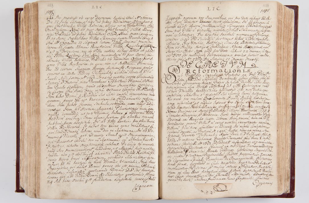 Zdjęcie nr 573 dla obiektu archiwalnego: Visitatio archidiaconatus Cracoviensis (Decanatus: Skalensis - 1727; Vitoviensis - 1727; Prossoviensis - 1728; Novi Montis - 1728; Scawinensis - 1729; Xsiążnensis - 1731; Woynicensis - 1731; Zatoriensis - 1729; Lipnicensis - 1730; Dobczycensis - 1730; Andreoviensis - 1731; Żyvecensis - 1732; Oswiemensis - 1732; Wielicensis - 1741; postea sequntur inventaria ecclesiarum decanatus Dobczycensis, Woynicensis, Andreoviensis) per R.D. Michaelem de Magna Kunice Kunicki, episcopum Arsiacensem, suffraganeum et archidiaconum Cracoviensem annis 1727 - 1741 peracta