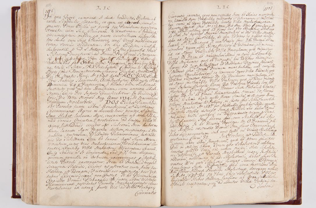 Zdjęcie nr 581 dla obiektu archiwalnego: Visitatio archidiaconatus Cracoviensis (Decanatus: Skalensis - 1727; Vitoviensis - 1727; Prossoviensis - 1728; Novi Montis - 1728; Scawinensis - 1729; Xsiążnensis - 1731; Woynicensis - 1731; Zatoriensis - 1729; Lipnicensis - 1730; Dobczycensis - 1730; Andreoviensis - 1731; Żyvecensis - 1732; Oswiemensis - 1732; Wielicensis - 1741; postea sequntur inventaria ecclesiarum decanatus Dobczycensis, Woynicensis, Andreoviensis) per R.D. Michaelem de Magna Kunice Kunicki, episcopum Arsiacensem, suffraganeum et archidiaconum Cracoviensem annis 1727 - 1741 peracta