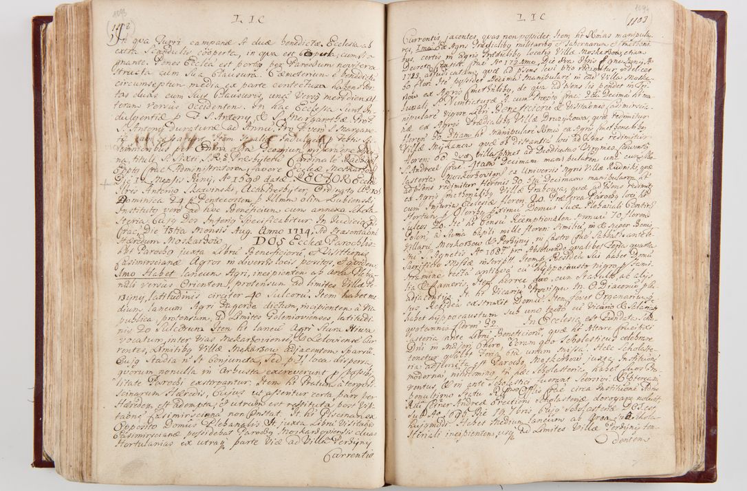 Zdjęcie nr 580 dla obiektu archiwalnego: Visitatio archidiaconatus Cracoviensis (Decanatus: Skalensis - 1727; Vitoviensis - 1727; Prossoviensis - 1728; Novi Montis - 1728; Scawinensis - 1729; Xsiążnensis - 1731; Woynicensis - 1731; Zatoriensis - 1729; Lipnicensis - 1730; Dobczycensis - 1730; Andreoviensis - 1731; Żyvecensis - 1732; Oswiemensis - 1732; Wielicensis - 1741; postea sequntur inventaria ecclesiarum decanatus Dobczycensis, Woynicensis, Andreoviensis) per R.D. Michaelem de Magna Kunice Kunicki, episcopum Arsiacensem, suffraganeum et archidiaconum Cracoviensem annis 1727 - 1741 peracta