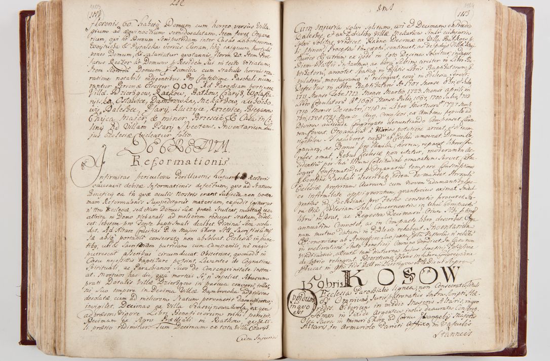 Zdjęcie nr 586 dla obiektu archiwalnego: Visitatio archidiaconatus Cracoviensis (Decanatus: Skalensis - 1727; Vitoviensis - 1727; Prossoviensis - 1728; Novi Montis - 1728; Scawinensis - 1729; Xsiążnensis - 1731; Woynicensis - 1731; Zatoriensis - 1729; Lipnicensis - 1730; Dobczycensis - 1730; Andreoviensis - 1731; Żyvecensis - 1732; Oswiemensis - 1732; Wielicensis - 1741; postea sequntur inventaria ecclesiarum decanatus Dobczycensis, Woynicensis, Andreoviensis) per R.D. Michaelem de Magna Kunice Kunicki, episcopum Arsiacensem, suffraganeum et archidiaconum Cracoviensem annis 1727 - 1741 peracta