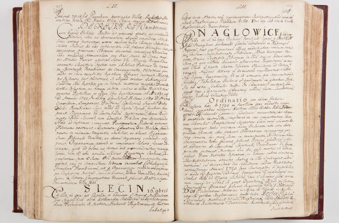 Zdjęcie nr 589 dla obiektu archiwalnego: Visitatio archidiaconatus Cracoviensis (Decanatus: Skalensis - 1727; Vitoviensis - 1727; Prossoviensis - 1728; Novi Montis - 1728; Scawinensis - 1729; Xsiążnensis - 1731; Woynicensis - 1731; Zatoriensis - 1729; Lipnicensis - 1730; Dobczycensis - 1730; Andreoviensis - 1731; Żyvecensis - 1732; Oswiemensis - 1732; Wielicensis - 1741; postea sequntur inventaria ecclesiarum decanatus Dobczycensis, Woynicensis, Andreoviensis) per R.D. Michaelem de Magna Kunice Kunicki, episcopum Arsiacensem, suffraganeum et archidiaconum Cracoviensem annis 1727 - 1741 peracta
