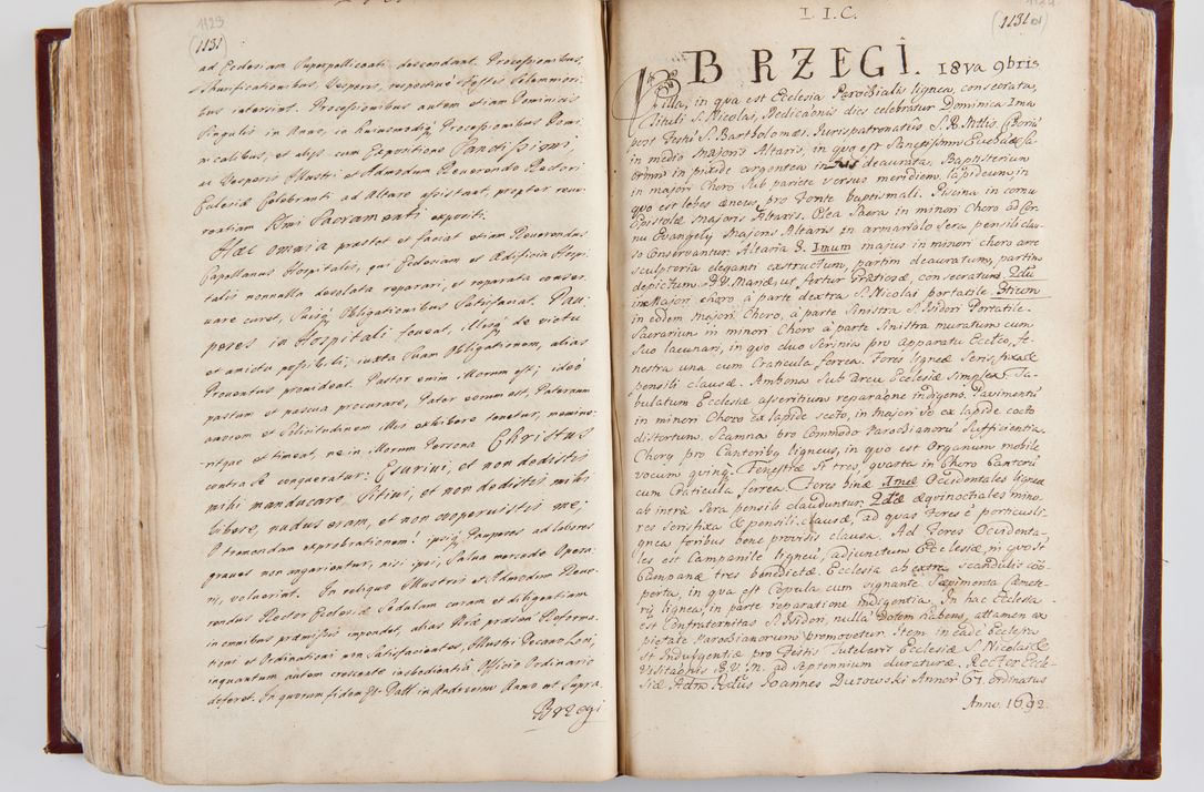 Zdjęcie nr 597 dla obiektu archiwalnego: Visitatio archidiaconatus Cracoviensis (Decanatus: Skalensis - 1727; Vitoviensis - 1727; Prossoviensis - 1728; Novi Montis - 1728; Scawinensis - 1729; Xsiążnensis - 1731; Woynicensis - 1731; Zatoriensis - 1729; Lipnicensis - 1730; Dobczycensis - 1730; Andreoviensis - 1731; Żyvecensis - 1732; Oswiemensis - 1732; Wielicensis - 1741; postea sequntur inventaria ecclesiarum decanatus Dobczycensis, Woynicensis, Andreoviensis) per R.D. Michaelem de Magna Kunice Kunicki, episcopum Arsiacensem, suffraganeum et archidiaconum Cracoviensem annis 1727 - 1741 peracta