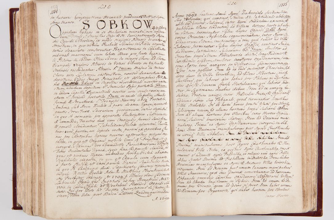 Zdjęcie nr 599 dla obiektu archiwalnego: Visitatio archidiaconatus Cracoviensis (Decanatus: Skalensis - 1727; Vitoviensis - 1727; Prossoviensis - 1728; Novi Montis - 1728; Scawinensis - 1729; Xsiążnensis - 1731; Woynicensis - 1731; Zatoriensis - 1729; Lipnicensis - 1730; Dobczycensis - 1730; Andreoviensis - 1731; Żyvecensis - 1732; Oswiemensis - 1732; Wielicensis - 1741; postea sequntur inventaria ecclesiarum decanatus Dobczycensis, Woynicensis, Andreoviensis) per R.D. Michaelem de Magna Kunice Kunicki, episcopum Arsiacensem, suffraganeum et archidiaconum Cracoviensem annis 1727 - 1741 peracta