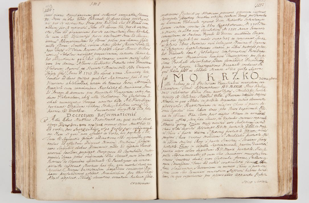 Zdjęcie nr 600 dla obiektu archiwalnego: Visitatio archidiaconatus Cracoviensis (Decanatus: Skalensis - 1727; Vitoviensis - 1727; Prossoviensis - 1728; Novi Montis - 1728; Scawinensis - 1729; Xsiążnensis - 1731; Woynicensis - 1731; Zatoriensis - 1729; Lipnicensis - 1730; Dobczycensis - 1730; Andreoviensis - 1731; Żyvecensis - 1732; Oswiemensis - 1732; Wielicensis - 1741; postea sequntur inventaria ecclesiarum decanatus Dobczycensis, Woynicensis, Andreoviensis) per R.D. Michaelem de Magna Kunice Kunicki, episcopum Arsiacensem, suffraganeum et archidiaconum Cracoviensem annis 1727 - 1741 peracta