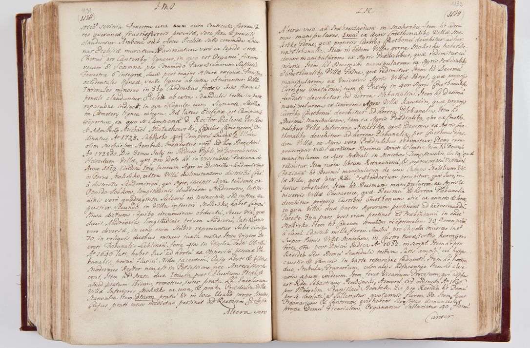 Zdjęcie nr 601 dla obiektu archiwalnego: Visitatio archidiaconatus Cracoviensis (Decanatus: Skalensis - 1727; Vitoviensis - 1727; Prossoviensis - 1728; Novi Montis - 1728; Scawinensis - 1729; Xsiążnensis - 1731; Woynicensis - 1731; Zatoriensis - 1729; Lipnicensis - 1730; Dobczycensis - 1730; Andreoviensis - 1731; Żyvecensis - 1732; Oswiemensis - 1732; Wielicensis - 1741; postea sequntur inventaria ecclesiarum decanatus Dobczycensis, Woynicensis, Andreoviensis) per R.D. Michaelem de Magna Kunice Kunicki, episcopum Arsiacensem, suffraganeum et archidiaconum Cracoviensem annis 1727 - 1741 peracta