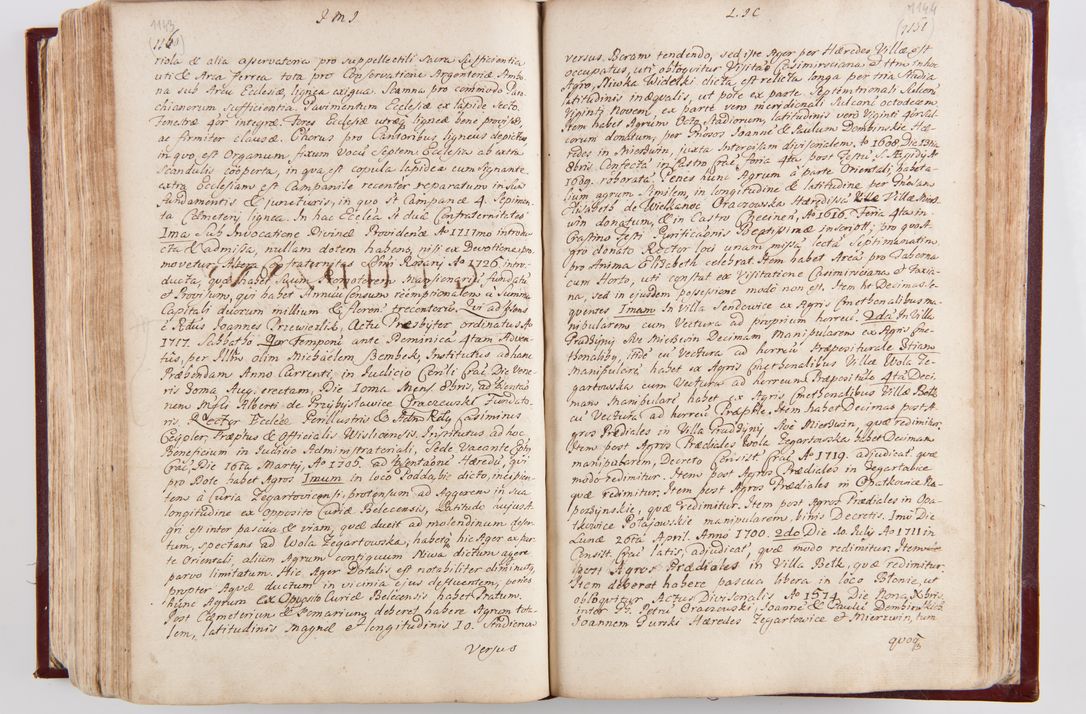 Zdjęcie nr 607 dla obiektu archiwalnego: Visitatio archidiaconatus Cracoviensis (Decanatus: Skalensis - 1727; Vitoviensis - 1727; Prossoviensis - 1728; Novi Montis - 1728; Scawinensis - 1729; Xsiążnensis - 1731; Woynicensis - 1731; Zatoriensis - 1729; Lipnicensis - 1730; Dobczycensis - 1730; Andreoviensis - 1731; Żyvecensis - 1732; Oswiemensis - 1732; Wielicensis - 1741; postea sequntur inventaria ecclesiarum decanatus Dobczycensis, Woynicensis, Andreoviensis) per R.D. Michaelem de Magna Kunice Kunicki, episcopum Arsiacensem, suffraganeum et archidiaconum Cracoviensem annis 1727 - 1741 peracta