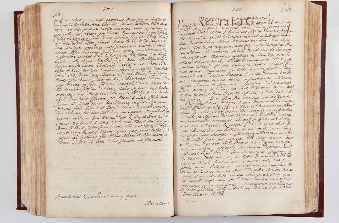 Zdjęcie nr 608 dla obiektu archiwalnego: Visitatio archidiaconatus Cracoviensis (Decanatus: Skalensis - 1727; Vitoviensis - 1727; Prossoviensis - 1728; Novi Montis - 1728; Scawinensis - 1729; Xsiążnensis - 1731; Woynicensis - 1731; Zatoriensis - 1729; Lipnicensis - 1730; Dobczycensis - 1730; Andreoviensis - 1731; Żyvecensis - 1732; Oswiemensis - 1732; Wielicensis - 1741; postea sequntur inventaria ecclesiarum decanatus Dobczycensis, Woynicensis, Andreoviensis) per R.D. Michaelem de Magna Kunice Kunicki, episcopum Arsiacensem, suffraganeum et archidiaconum Cracoviensem annis 1727 - 1741 peracta