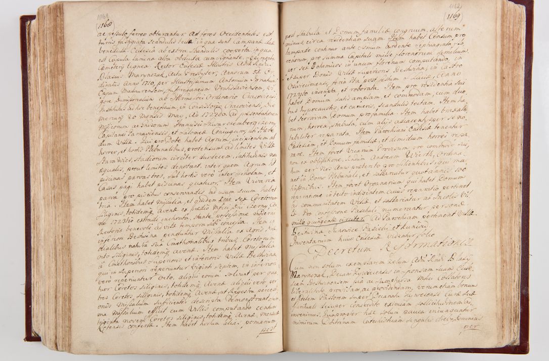 Zdjęcie nr 616 dla obiektu archiwalnego: Visitatio archidiaconatus Cracoviensis (Decanatus: Skalensis - 1727; Vitoviensis - 1727; Prossoviensis - 1728; Novi Montis - 1728; Scawinensis - 1729; Xsiążnensis - 1731; Woynicensis - 1731; Zatoriensis - 1729; Lipnicensis - 1730; Dobczycensis - 1730; Andreoviensis - 1731; Żyvecensis - 1732; Oswiemensis - 1732; Wielicensis - 1741; postea sequntur inventaria ecclesiarum decanatus Dobczycensis, Woynicensis, Andreoviensis) per R.D. Michaelem de Magna Kunice Kunicki, episcopum Arsiacensem, suffraganeum et archidiaconum Cracoviensem annis 1727 - 1741 peracta