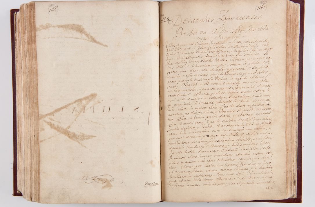 Zdjęcie nr 615 dla obiektu archiwalnego: Visitatio archidiaconatus Cracoviensis (Decanatus: Skalensis - 1727; Vitoviensis - 1727; Prossoviensis - 1728; Novi Montis - 1728; Scawinensis - 1729; Xsiążnensis - 1731; Woynicensis - 1731; Zatoriensis - 1729; Lipnicensis - 1730; Dobczycensis - 1730; Andreoviensis - 1731; Żyvecensis - 1732; Oswiemensis - 1732; Wielicensis - 1741; postea sequntur inventaria ecclesiarum decanatus Dobczycensis, Woynicensis, Andreoviensis) per R.D. Michaelem de Magna Kunice Kunicki, episcopum Arsiacensem, suffraganeum et archidiaconum Cracoviensem annis 1727 - 1741 peracta