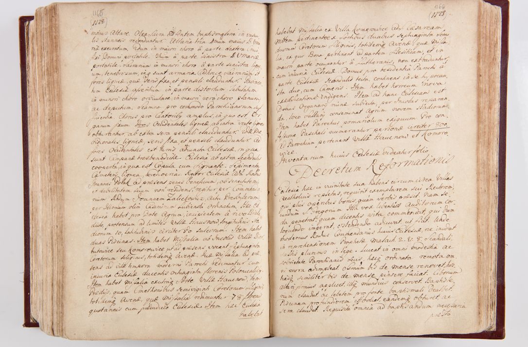 Zdjęcie nr 618 dla obiektu archiwalnego: Visitatio archidiaconatus Cracoviensis (Decanatus: Skalensis - 1727; Vitoviensis - 1727; Prossoviensis - 1728; Novi Montis - 1728; Scawinensis - 1729; Xsiążnensis - 1731; Woynicensis - 1731; Zatoriensis - 1729; Lipnicensis - 1730; Dobczycensis - 1730; Andreoviensis - 1731; Żyvecensis - 1732; Oswiemensis - 1732; Wielicensis - 1741; postea sequntur inventaria ecclesiarum decanatus Dobczycensis, Woynicensis, Andreoviensis) per R.D. Michaelem de Magna Kunice Kunicki, episcopum Arsiacensem, suffraganeum et archidiaconum Cracoviensem annis 1727 - 1741 peracta